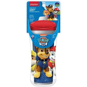 كوب Playtex Baby Sipsters Sport Spout PAW Patrol Sippy Cup لعمر 24+ شهرًا، 12 أونصة، تصميم مطاردة أزرق، زجاجة مياه معزولة للأطفال الصغار، أكواب مقاومة للانسكاب للأطفال الصغار 1-3، المرحلة 4 in Kuwait