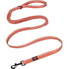 Good Scout Heavy Duty Bungee Leash, Walking & Training Leash for Puppies & Adult Dogs, Brick, Medium
