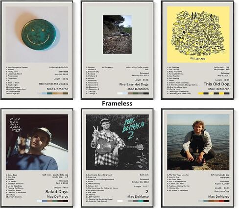 CULION The Neighbourhood Poster 4 Pcs Album Cover Music Posters for Room Aesthetic, Unframe:08x12inch(20x30cm) in Saudi Arabia