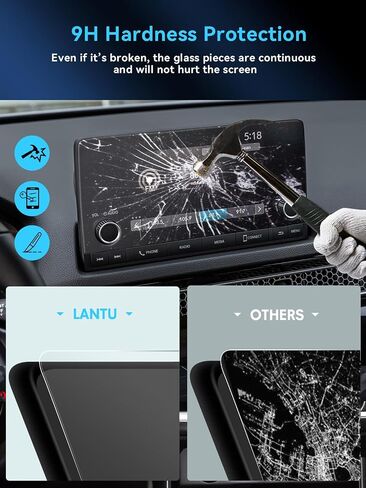 LANTU RX 350 Screen Protector for 2023 2024 Lexus RX350& TX350 Accessories 14" Tempered Glass GPS Navigation Touchscreen Protector for RX 350/350h/500h& 2024 TX 350/500h HD Clear in Kuwait