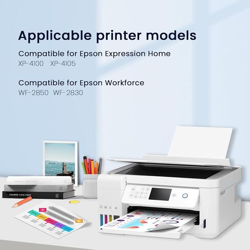 212XL 212 Ink Cartridges for Epson Printer Remanufactured Replacement for Epson 212 Ink Cartridges Work with Epson XP-4100 XP-4105 Workforce WF-2830 WF-2850 (2 Black, Yellow, Magenta, Cyan, 5 Pack) in Kuwait