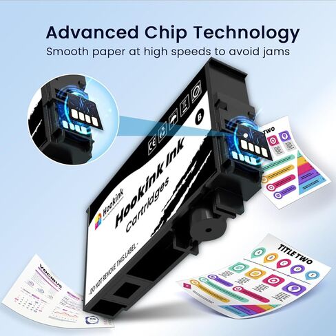 212XL 212 Ink Cartridges for Epson Printer Remanufactured Replacement for Epson 212 Ink Cartridges Work with Epson XP-4100 XP-4105 Workforce WF-2830 WF-2850 (2 Black, Yellow, Magenta, Cyan, 5 Pack) in Kuwait