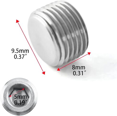 SDTC Tech 2-Pack تجهيزات توصيل الأنابيب 1/2 "NPT ذكر الموضوع 304 الفولاذ المقاوم للصدأ الداخلي عرافة المقبس محول الغاطسة in Saudi Arabia