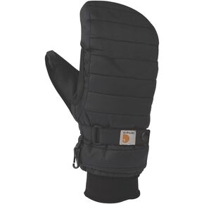 Carhartt Women's Quilts Insulated Mitten, BLACK, S
