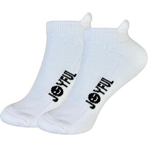 Colorful Cotton Athletic Ankle Footie Socks | Comfortable, Thick, Soft, and Supportive (3 Pack)
