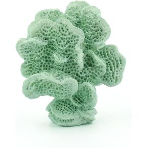Accessoryway Blush Pink Coral Reef Decor,Modern Coastal Decor for Home: Small Faux Coral Statue for Nautical Themed Parties and Table Centerpieces -6.2"