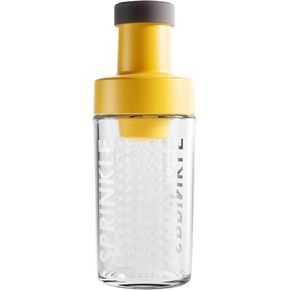 Sugar Dispenser Bottle - Glass Sugar Shaker for Coffee, Cereal, Tea & Baking with Pouring Spout and Lid, 8.5oz Glass Bottle Sugar Dispenser Pitcher, White