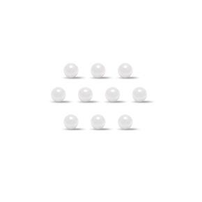 uxcell 5mm Ceramic Bearing Balls, ZRO2 Zirconium Oxide Ball G5 Precision 10pcs