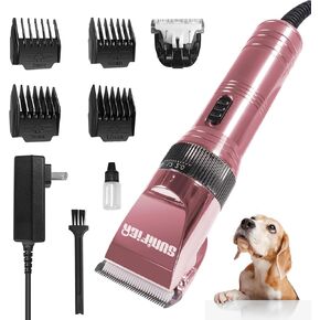 Sunifier Professional Dog Grooming Clippers for Thick Coat - Sheep Shears for Dogs with Thick Hair – Pet Grooming Clippers for Cats, Sheeps, Horse (Black)
