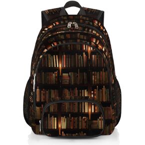 School Backpack for Boys Girls, Bonjour Paris Eiffel Tower Elementary School Bags Colorful Eiffel Tower Lightweight Bookbag Laptop Backpack Casual Daypack Rucksack for Kids Teens