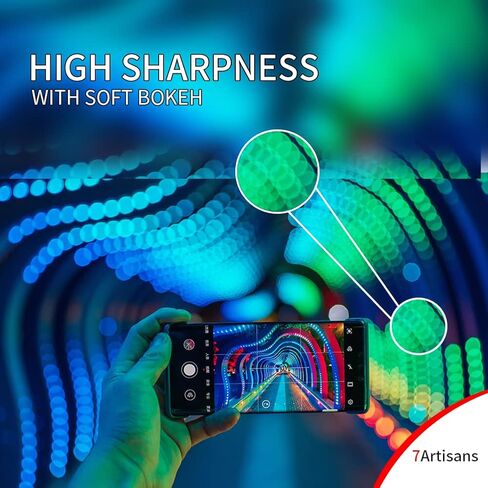 7artisans 25mm F0.95 Wide Angle Large Aperture Manual Prime Lens APS-C for Canon Eos-M Mirrorless Cameras EOS-M/EOS-M2/EOS-M3/EOS-M100/EOS-M5/EOS-M6/EOS-M50/EOS-M10/EOS-M200 in Saudi Arabia