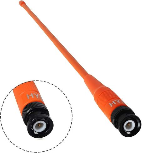 HYS UHF BNC GMRS Handheld Scanner Antenna, 462-467Mhz HT Antenna for 460-470Mhz ICOM Yaesu Uniden Handheld GMRS 2-Way Radio/Repeater in Saudi Arabia