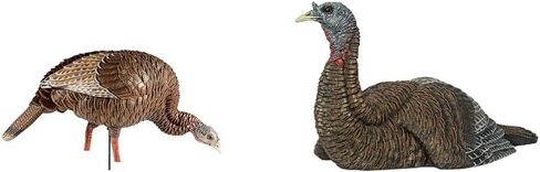 Avian-X HDR Feeding Hen Turkey Decoy | Durable Realistic Lifelike Standing Hunting Decoy with Carry Bag & Integrated Stake, AVX8107 in Kuwait
