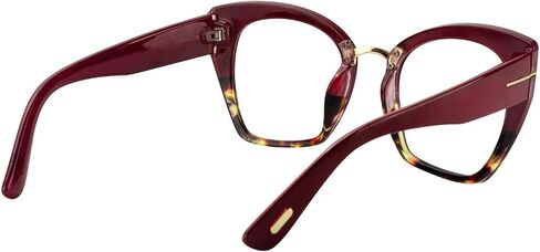 Zeelool Readers Thick Cat Eye Reading Eyeglasses for Women with Standard Anti-Reflective Coating Lulu VFP0255 in Saudi Arabia