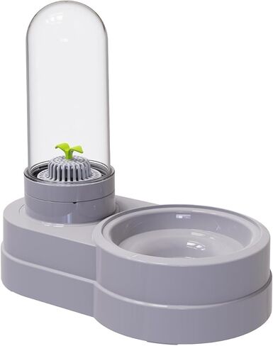 Pet Water Dispenser Station, 580ml/20oz Pet Water Feeder Automatic Water Drinking Fountain Bottle with Filter for Small Dog Puppy Cat Rabbit Small Animal in Kuwait