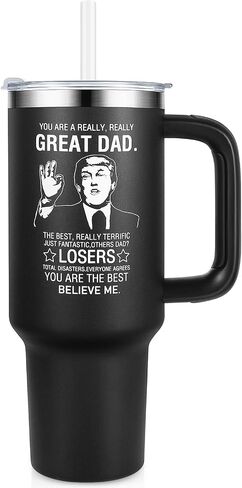 Zenbo 40 oz Tumbler with Handle and Straw Lid | Insulated Cup Reusable Stainless Steel Water Bottle Travel Mug Cupholder Friendly | Gifts for Women,men in Saudi Arabia