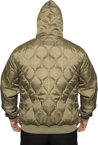 Rothco 20784 Quilted Woobie Hooded Sweatshirt Color : Black,Size : L in Saudi Arabia