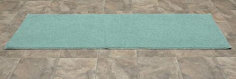 سجادة جارلاند سجادة كوين قطنية قابلة للغسل، 30 بوصة × 50 بوصة، بيضاء in Kuwait