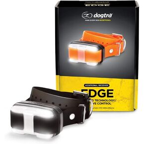 Dogtra Edge Additional Receiver Long Range High-Output 1-Mile Waterproof 4-Dog Expandable Remote Dog Training E-Collar for Professionals