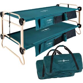 Disc-O-Bed Extra Large Outfitter – Special Edition, with 2 Side Organizers, Grey