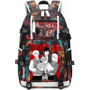 Anime Chainsaw Man Backpack Daypack Student Bag Bookbag School Bag Style C5