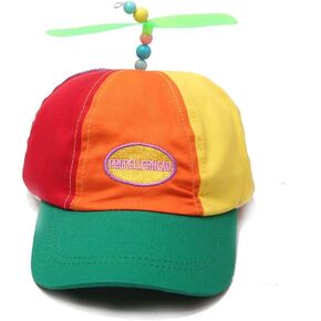 JORCEDI Helicopter Propeller Bucket Hat Beaded Summer Baby Fisherman For Toddler Children Outdoor Travel