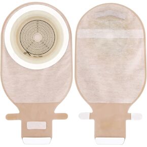 20 PCS Ostomy Supplies Colostomy Bags One Piece Ostomy Bag Ostomy Drainable Pouch for Ileostomy Stoma Care Cut to Fit 20-70MM
