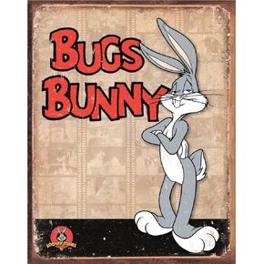 الشركات اليائسة Road Runner & Wile E Coyote Tin Sign - ديكور جدار معدني عتيق للحنين - صنع في الولايات المتحدة الأمريكية