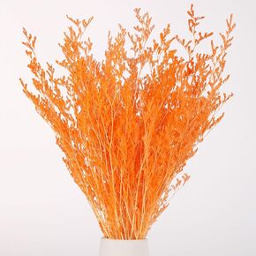 Dried Flowers Bouquet, Dry Caspia Flower Bundle, Floral Lavender, Babys Breath Artificial Flowers Arrangements for Wedding Decor, Door Wreath, Home Party Table Vase Decoration (White, 17'')