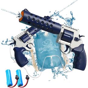 Electric Water Gun,Squirt Guns,Water Gun with Large Capacity Super Long Distance Shooting,Automatic Water Gun for Kids & Adults,Water Guns for Kids Ages 4-8 & 8-12.