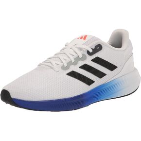 adidas Men's Run Falcon 3.0 Shoe, Black/White/Black, 8 in Saudi Arabia