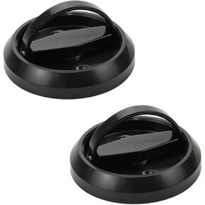 1 Set Recessed Flush Lock for Cabinet 201 Stainless Steel Round Sliding Door Pull Hidden Privacy Locker Knobs Handles (Bronze)
