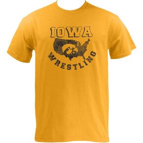 Iowa USA Wrestling, Hawkeyes, University of Iowa T-Shirt