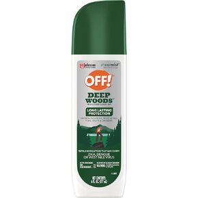 OFF! Deep Woods Insect Repellent VII Spritz, Bug Spray with Long Lasting Protection from Mosquitoes, 6 oz