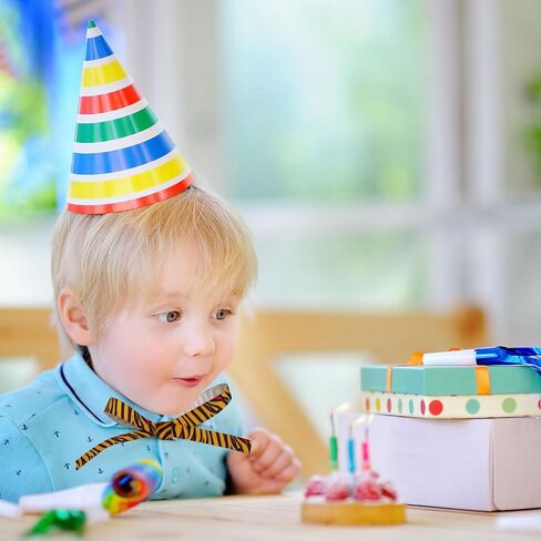 Kiddisie 4 لفات شريط فييستا مكسيكي 2.5 بوصة × 20 ياردة خطوط قوس قزح شريط سيرابي شريط حرفي لتغليف الحفلات DIY تزيين الحرف اليدوية (4 قطع) in Kuwait