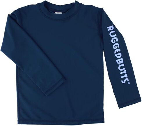 RUGGEDBUTTS® Boys Banana Yellow Long Sleeve Rash Guard - 2T in Kuwait