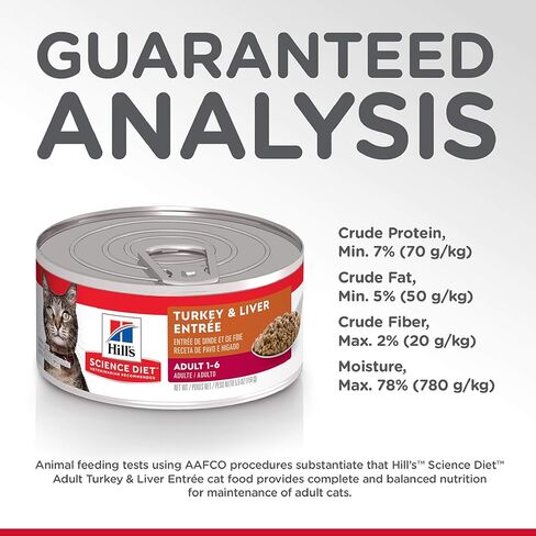 Hill's Science Diet Adult Wet Cat Food, Tender Ocean Fish Dinner, 5.5 oz. Cans, 24-Pack in Kuwait