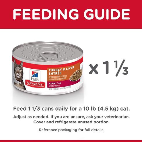 Hill's Science Diet Adult Wet Cat Food, Tender Ocean Fish Dinner, 5.5 oz. Cans, 24-Pack in Kuwait