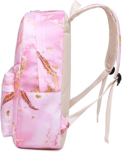 School Backpacks Set for Teen Girls with Lunch Bag Travel Laptop Backpack Casual Daypacks (Light Green) in Saudi Arabia