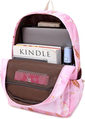 School Backpacks Set for Teen Girls with Lunch Bag Travel Laptop Backpack Casual Daypacks (Light Green) in Saudi Arabia