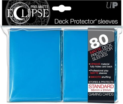 Ultra Pro Ultra ProACCPRO053-Green Abysse 80-Count PC Matte Eclipse Standard Deck Protectors in Kuwait