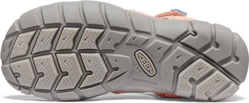 KEEN Kids Seacamp 2 CNX Closed Toe Sandals, Papaya Punch/Marina, 4 US Unisex Toddler in Saudi Arabia