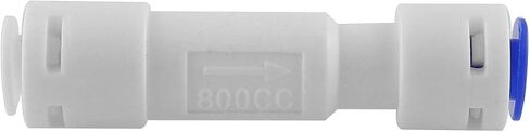 DGZZI 2PCS 1/4 "300CC مقيد التدفق مع اتصال سريع للتناضح العكسي RO in Saudi Arabia