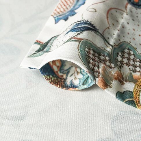 VOGOL Herbs Printed Valances for Windows Rod Pocket Window Valance for Kitchen Living Room, 52 x 18 Inches, One Panel in Kuwait