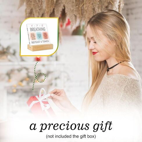 Maslow's Hierarchy of Needs Therapy Mental Health Gifts-Therapist Office Must Haves-Mental Health Acrylic Desk Plaque Sign with Wooden Stand,Office Decor in Kuwait