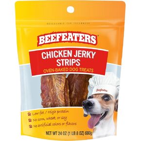 Beefeaters Chicken Jerky Strips, 24oz, 1 Count (Pack of 1)