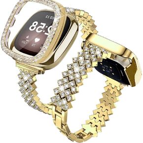 Compatible with Fitbit Versa 3/Sense Bands for Women Replacement for Fitbit Sense 2/Versa 4 in Kuwait