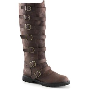 Funtasma Men's Gotham-110, Brown Distressed Polyurethane, X-Large/14 M US