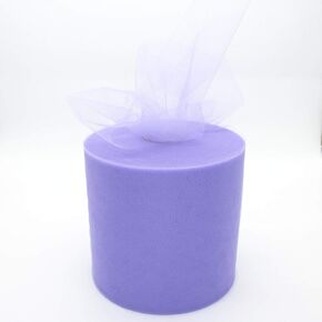 Tulle Rolls, 6 Inch Tulle Fabric Spool/Roll,Wedding Tulle Fabric Bolt Spool for Tutu Skirt Crafting Favors Pew Bow Party Decorations (6“ x 100 Yards, White) in Kuwait