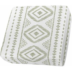 Geometric Boho Stretch Couch Sofa Cushion Covers,Sectional/Individual/L/T Shape Sofa Couch Slipcover Furniture Slip Cover with Elastic Bottom,Black White Abstract Minimalist Stripes S Size 3-PC